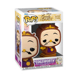 Funko Pop! Disney Beauty and the Beast COGSWORTH #1133 vinyl figure