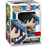 Funko Pop! Demon Slayer GIYU TOMIOKA #876 vinyl figure AAA Anime Exclusive