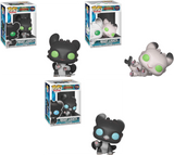Funko Pop! How to Train Your Dragon 3 Night Lights Complete Set of 3 Vinyl Figures