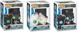 Funko Pop! How to Train Your Dragon 3 Night Lights Complete Set of 3 Vinyl Figures