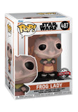 Funko Pop! Star Wars FROG LADY (Special Edition) #487 vinyl bobble-head figure