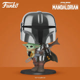 Funko Pop! Star Wars THE MANDALORIAN WITH CHILD #380 10” vinyl figure